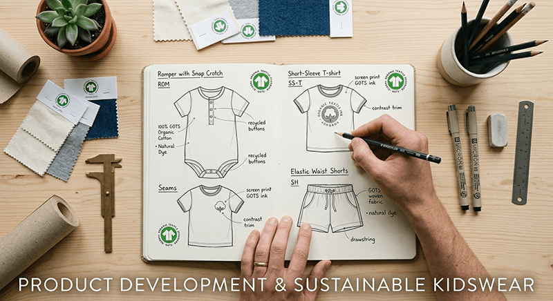 organic clothes for children product development and sustainable kidswear
